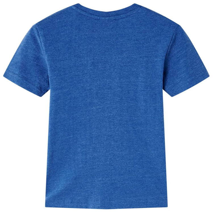 Vidaxl kindershirt 116 gemêleerd donkerblauw