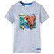 Vidaxl kindershirt 128 grijs