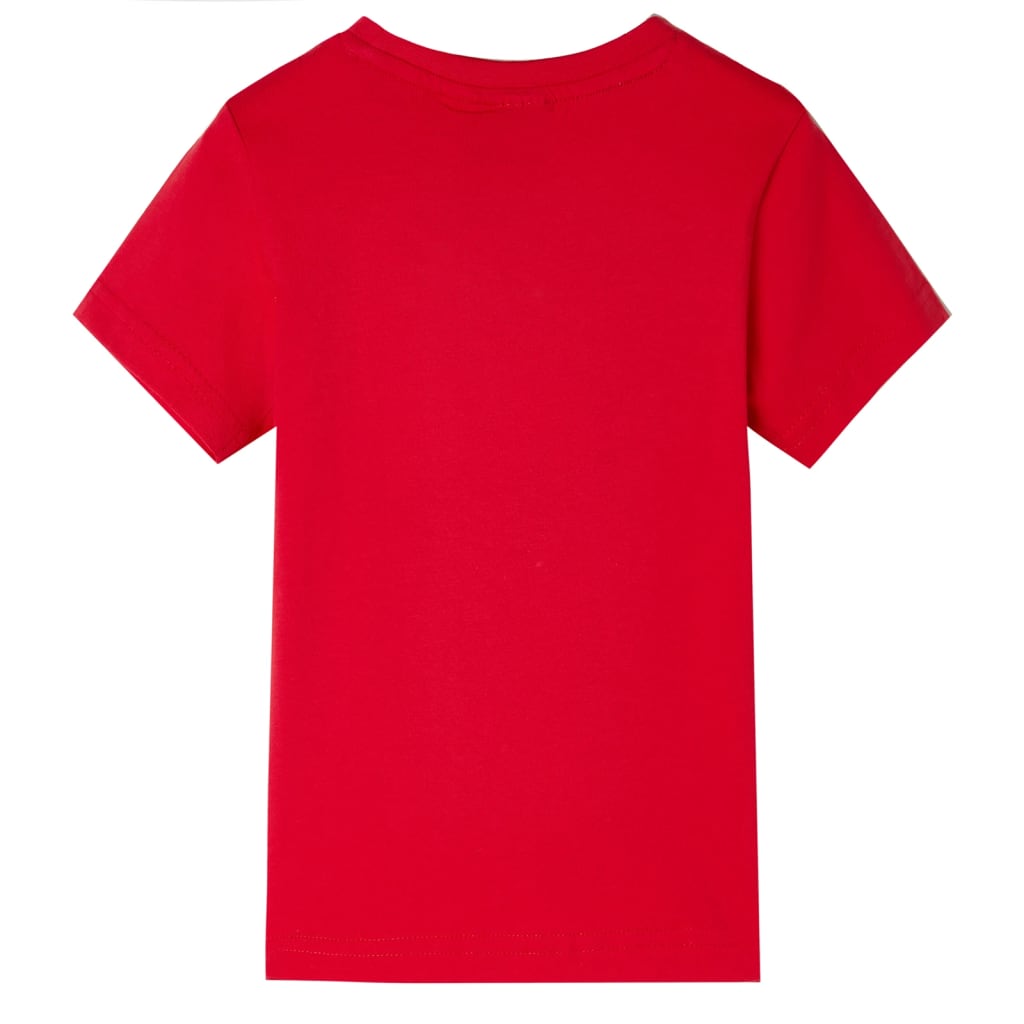 VidaXL Kindershirt 104 rood