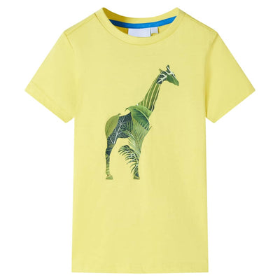 VidaXL Kindershirt 116 geel