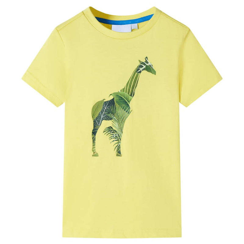 Vidaxl kindershirt 116 geel