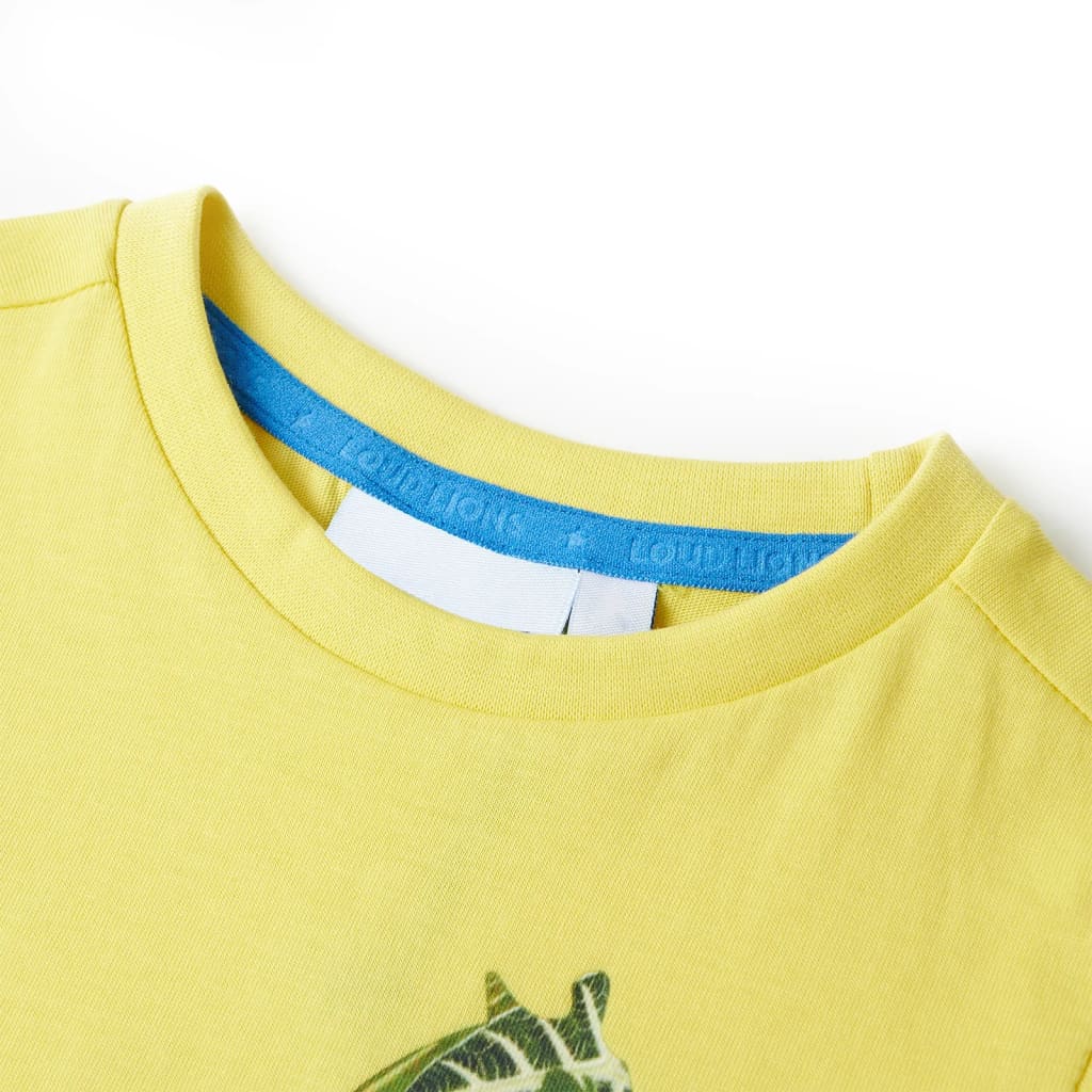 Vidaxl kindershirt 116 geel