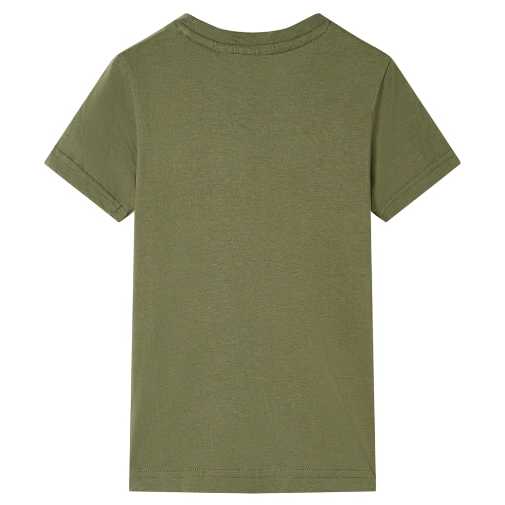 Vidaxl kindershirt 104 kakikleurig