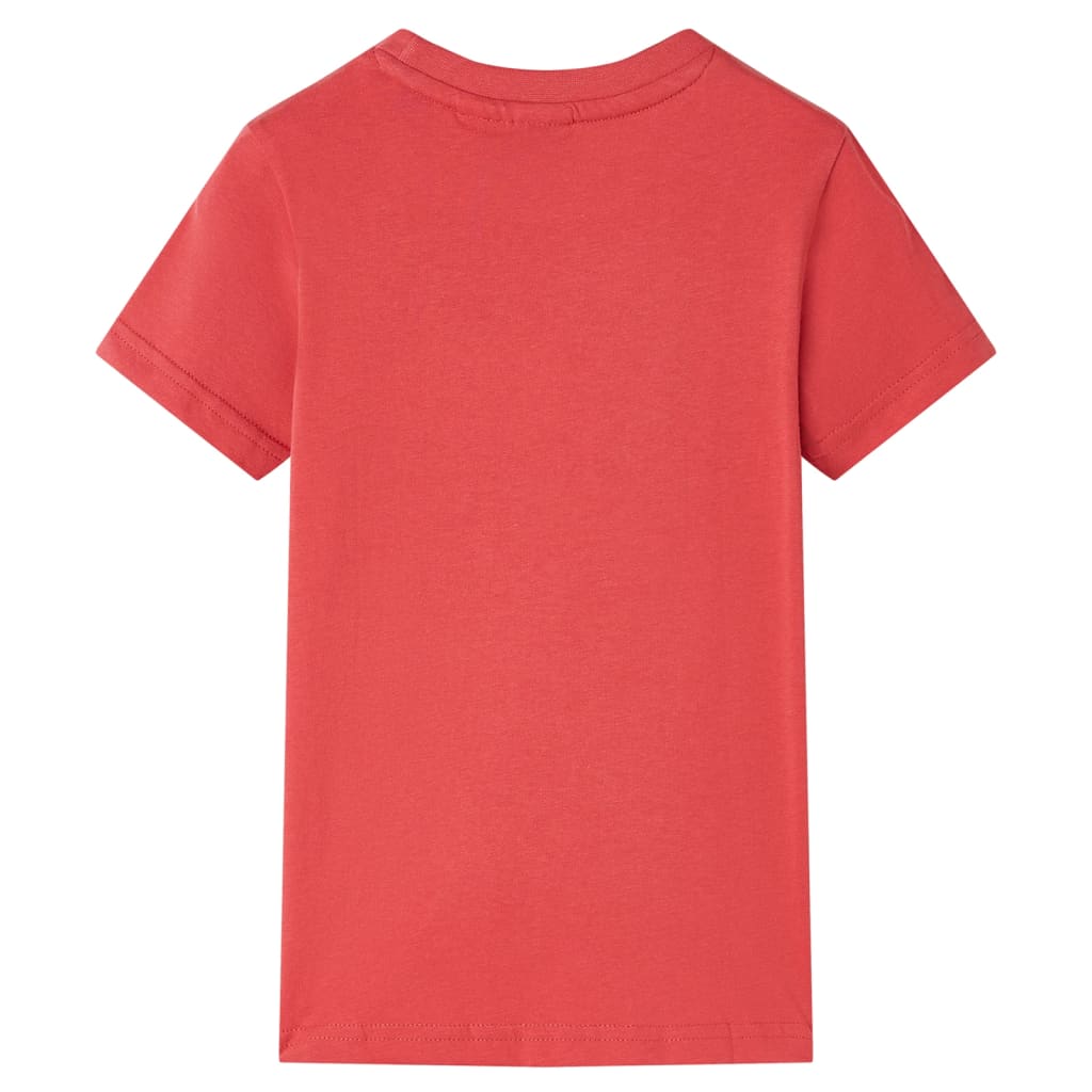 VidaXL Kindershirt 92 rood