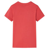 Vidaxl kindershirt 128 rood - afbeelding 2