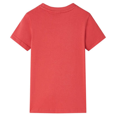 VidaXL Kindershirt 128 rood