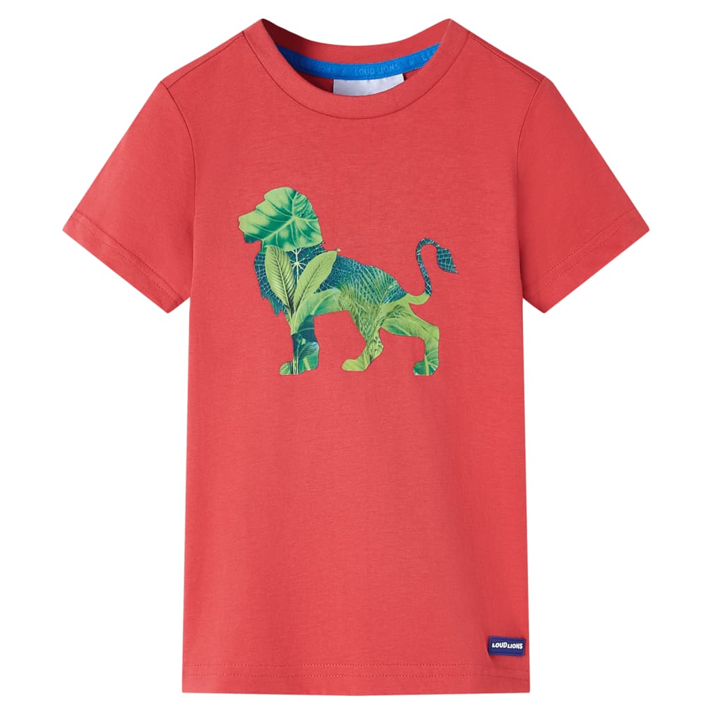 Vidaxl kindershirt 140 rood
