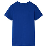 Vidaxl kindershirt 128 donkerblauw - afbeelding 2