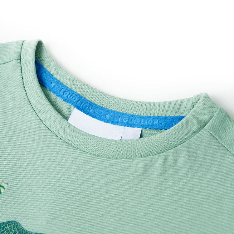 Vidaxl kindershirt 116 groen