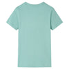 Vidaxl kindershirt 140 lichtkakikleurig