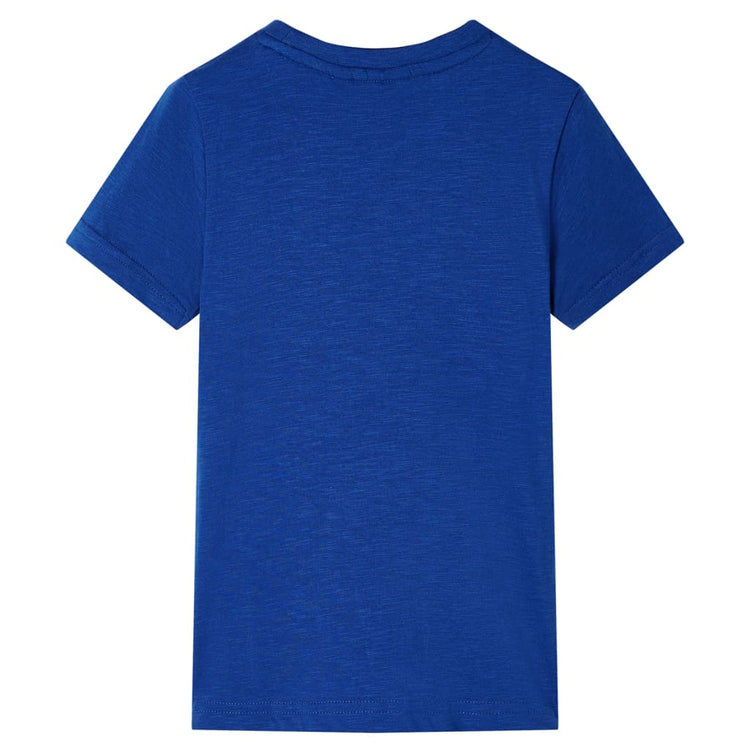 VidaXL Kindershirt 92 donkerblauw