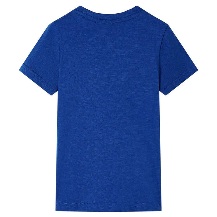 VidaXL Kindershirt 104 donkerblauw