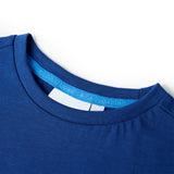 Vidaxl kindershirt 140 donkerblauw - afbeelding 3