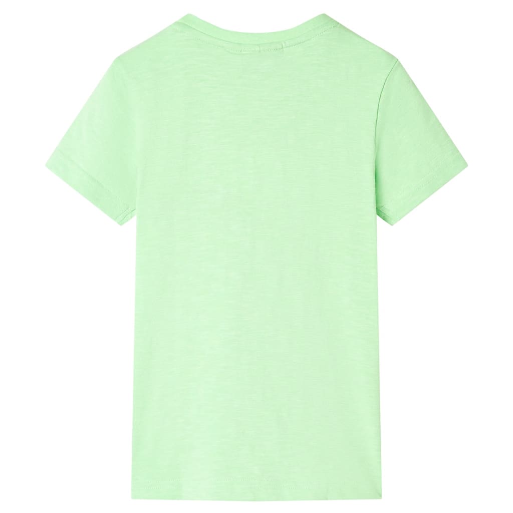 VidaXL Kindershirt 92 neongroen