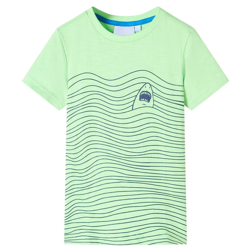 Vidaxl kindershirt 128 neongroen