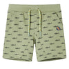 Vidaxl kindershorts met trekkoord 128 lichtkaki