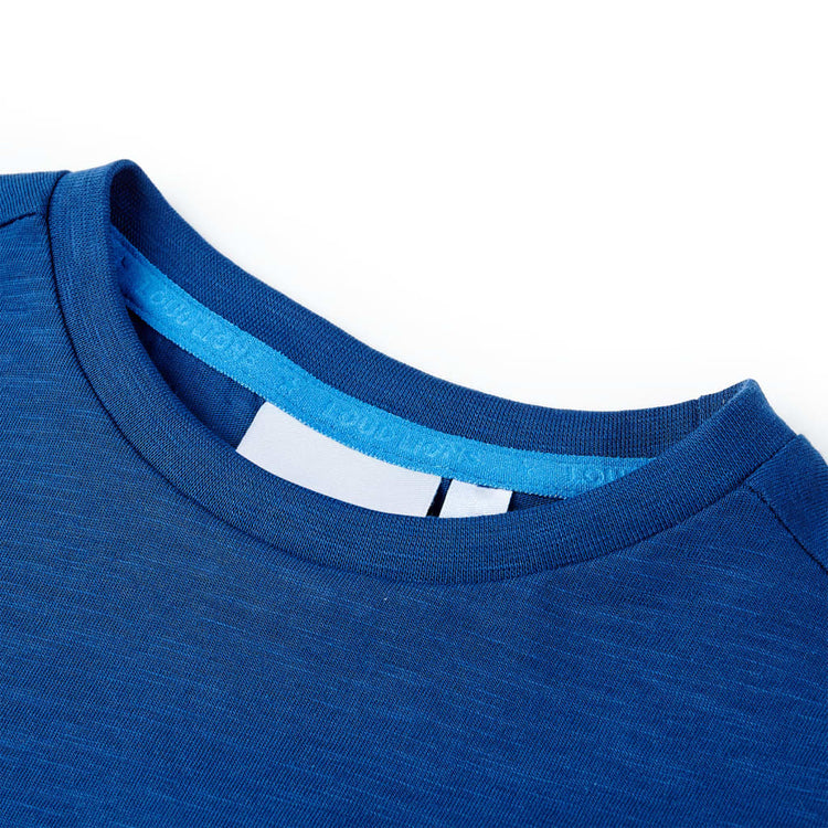 Vidaxl kindershirt 104 donkerblauw