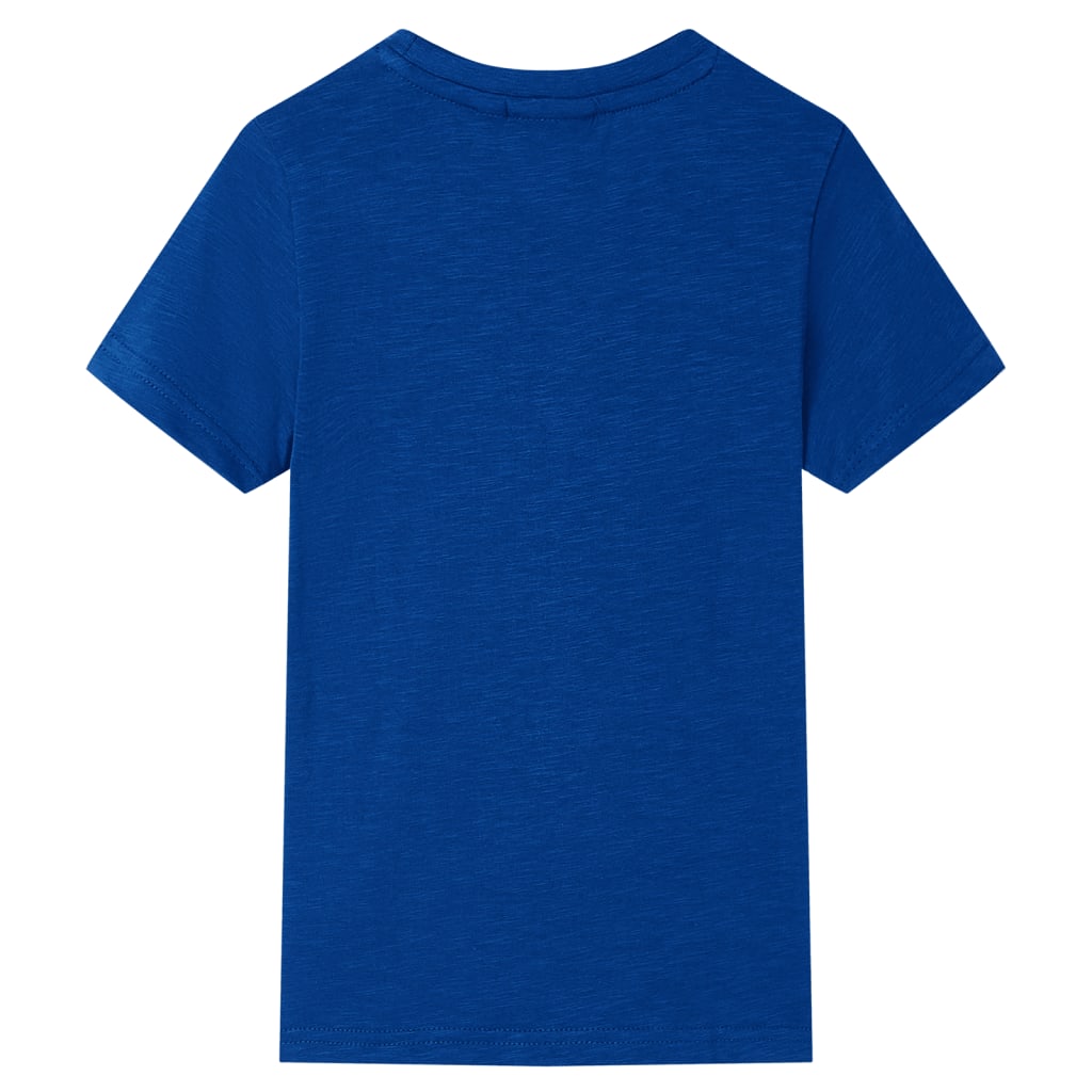 VidaXL Kindershirt 116 donkerblauw