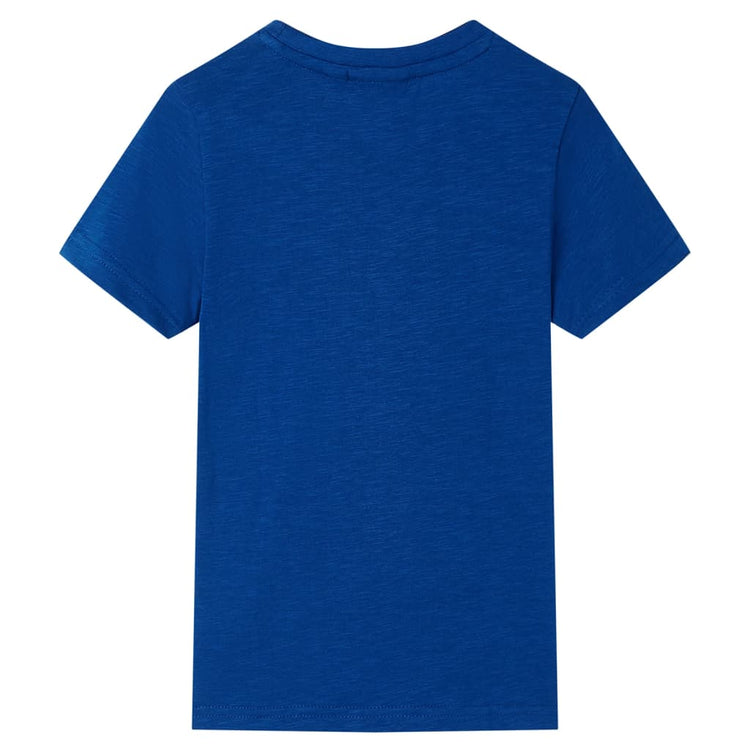 Vidaxl kindershirt 128 donkerblauw