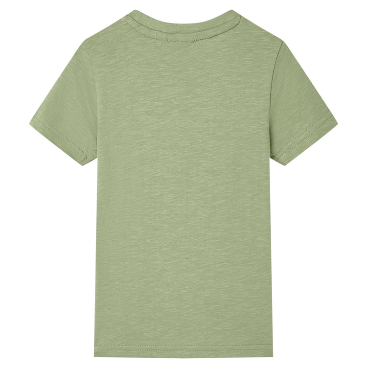 Vidaxl kindershirt 116 lichtkakikleurig