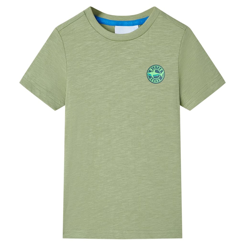 Vidaxl kindershirt 128 lichtkakikleurig