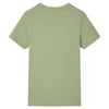Vidaxl kindershirt 128 lichtkakikleurig