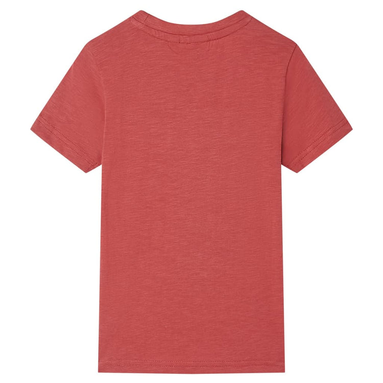 VidaXL Kindershirt 92 paprikakleurig