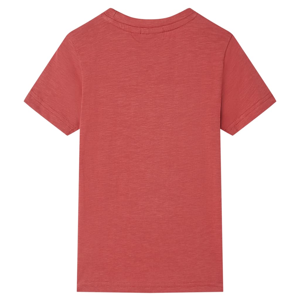 Vidaxl kindershirt 116 paprikakleurig
