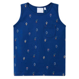 VidaXL Kindertopje 92 donkerblauw - afbeelding 1