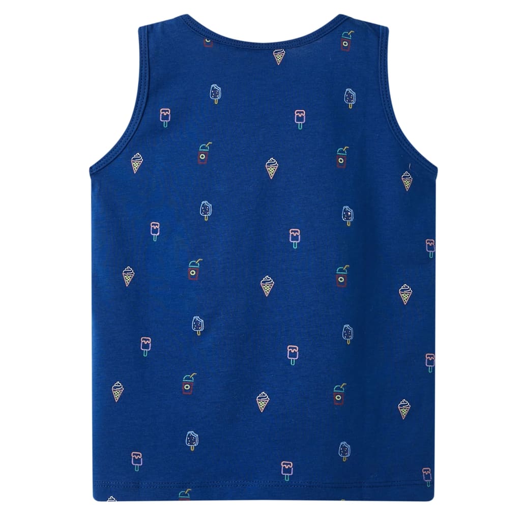 VidaXL Kindertopje 116 donkerblauw