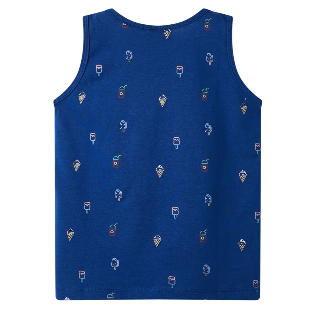Vidaxl kindertopje 140 donkerblauw