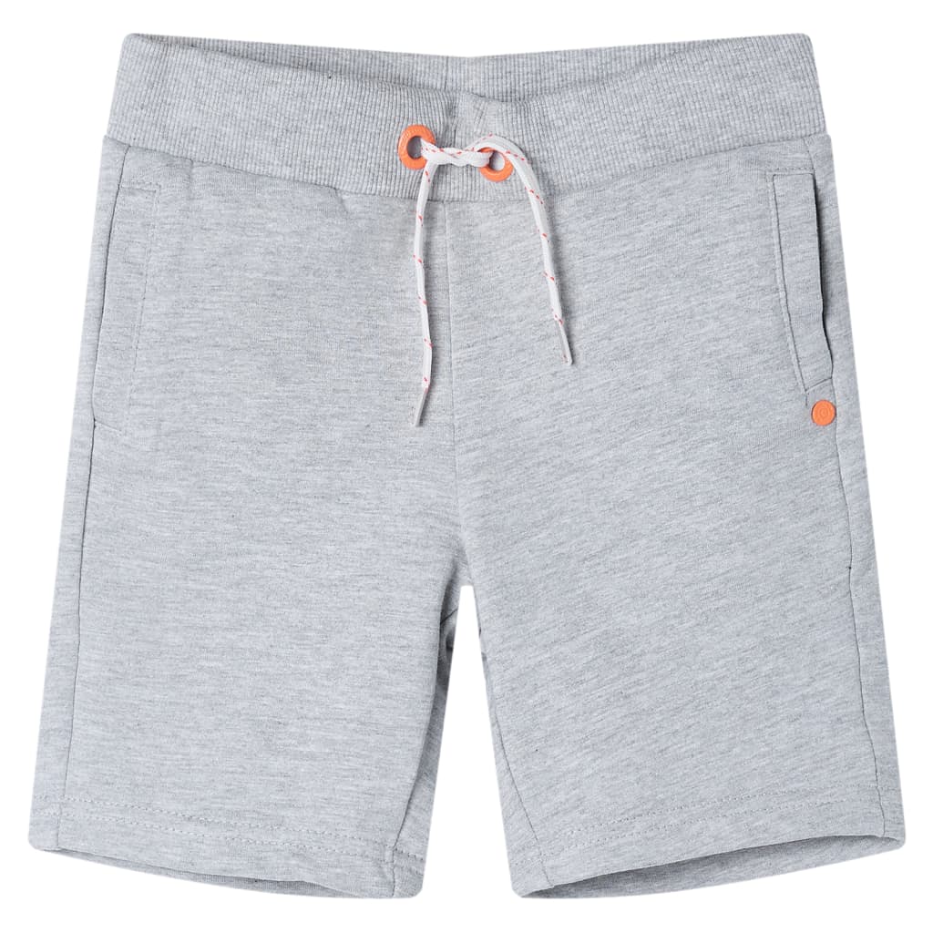 VidaXL Kindershorts met trekkoord 92 grijs