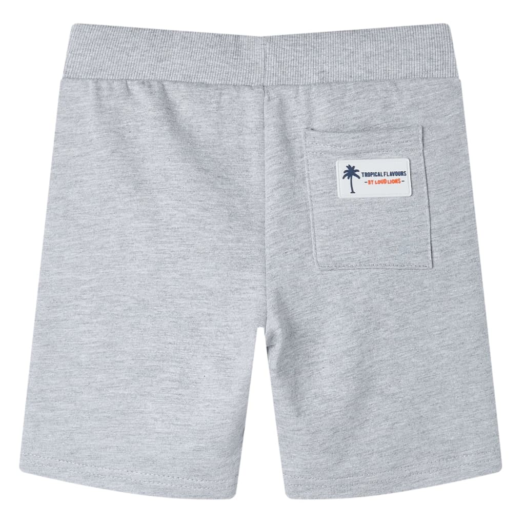 VidaXL Kindershorts met trekkoord 116 grijs