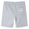 Vidaxl kindershorts met trekkoord 128 grijs
