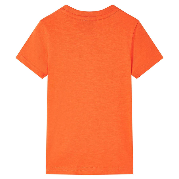 Vidaxl kindershirt 128 donkeroranje