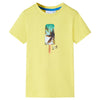 Vidaxl kindershirt 116 geel
