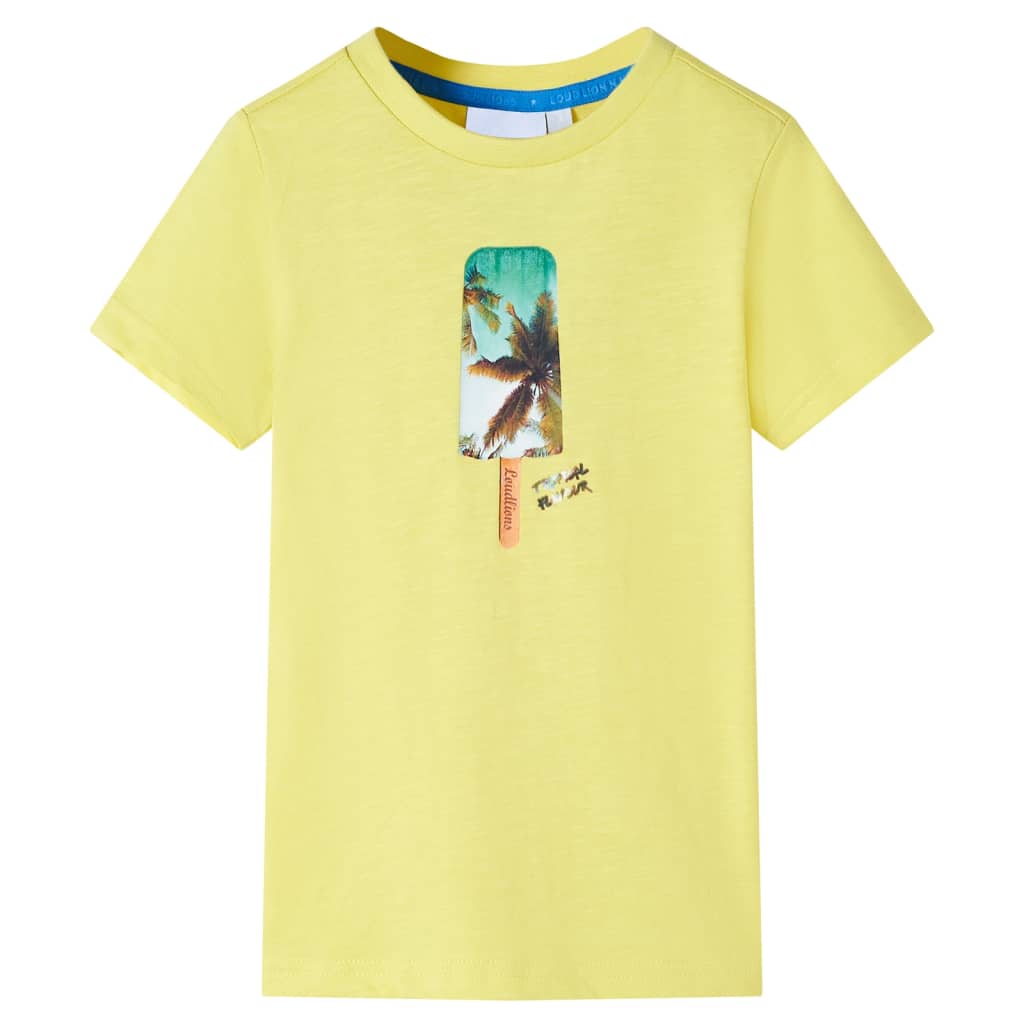 VidaXL Kindershirt 140 geel