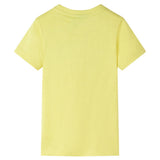 Vidaxl kindershirt 140 geel - afbeelding 2