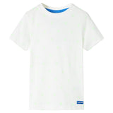 VidaXL Kindershirt 104 ecru - afbeelding 1