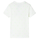 VidaXL Kindershirt 128 ecru - afbeelding 2