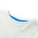 VidaXL Kindershirt 128 ecru - afbeelding 3