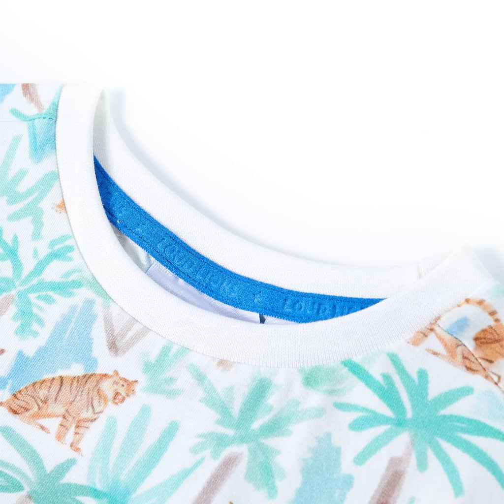 Vidaxl kindershirt 104 ecru