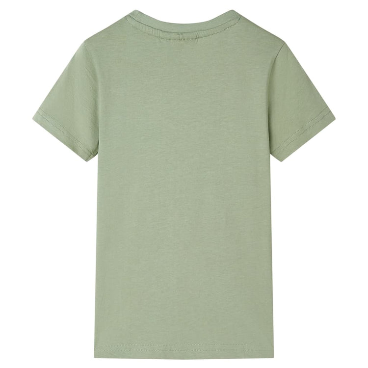 VidaXL Kindershirt 104 lichtkakikleurig