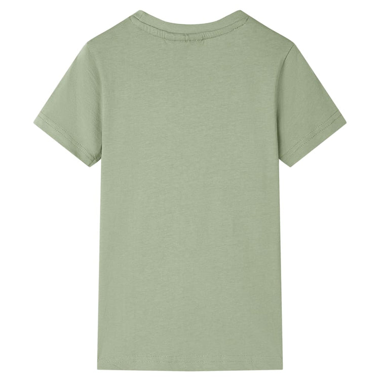 Vidaxl kindershirt 116 lichtkakikleurig