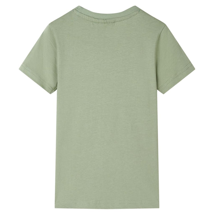 Vidaxl kindershirt 140 lichtkakikleurig