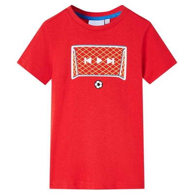 VidaXL Kindershirt 92 rood