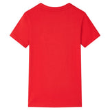 VidaXL Kindershirt 104 rood - afbeelding 2
