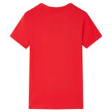 Vidaxl kindershirt 116 rood - afbeelding 2