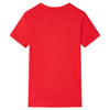 VidaXL Kindershirt 128 rood