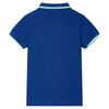 Vidaxl kinderpoloshirt 116 donkerblauw